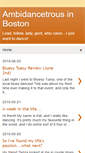 Mobile Screenshot of ambidanceboston.blogspot.com