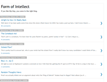 Tablet Screenshot of formofintellect.blogspot.com