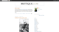 Desktop Screenshot of brittique.blogspot.com
