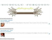 Tablet Screenshot of michellefergusonphotography.blogspot.com