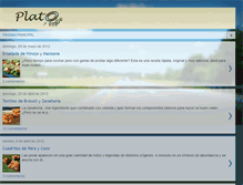 Tablet Screenshot of platoypostre.blogspot.com