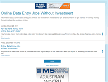 Tablet Screenshot of onlinedataentryjobswithoutinvest.blogspot.com