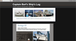 Desktop Screenshot of captainbartslog.blogspot.com