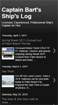 Mobile Screenshot of captainbartslog.blogspot.com