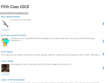 Tablet Screenshot of fifthclassgscd.blogspot.com