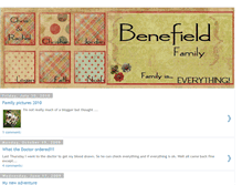 Tablet Screenshot of benefieldfamily.blogspot.com