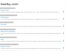 Tablet Screenshot of goodbuylenin.blogspot.com