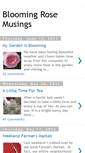 Mobile Screenshot of bloomingrosemusings.blogspot.com