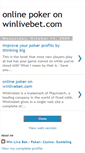 Mobile Screenshot of onlinepoker-winlive.blogspot.com