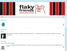Tablet Screenshot of flakyfriends.blogspot.com