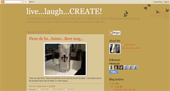 Desktop Screenshot of livelaughcreate-jamie.blogspot.com