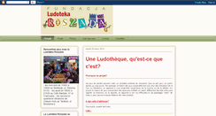 Desktop Screenshot of ludotekaroszada.blogspot.com