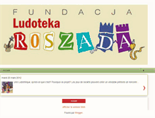 Tablet Screenshot of ludotekaroszada.blogspot.com