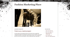 Desktop Screenshot of fashionmarketingplace.blogspot.com