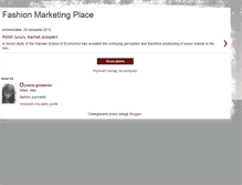 Tablet Screenshot of fashionmarketingplace.blogspot.com