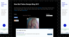 Desktop Screenshot of bulltattoodesigns.blogspot.com