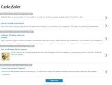 Tablet Screenshot of carlessoler.blogspot.com