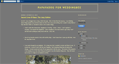 Desktop Screenshot of papayadogwedding.blogspot.com