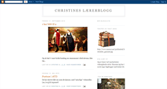 Desktop Screenshot of christine-sta.blogspot.com