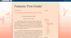 Desktop Screenshot of fantastic1stgradeola.blogspot.com