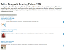 Tablet Screenshot of amazing-tattoo-designs.blogspot.com