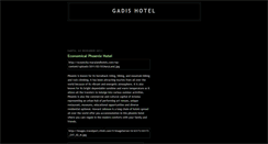 Desktop Screenshot of gadis--hotel.blogspot.com