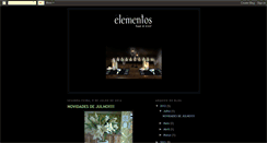 Desktop Screenshot of elementosluzecor.blogspot.com