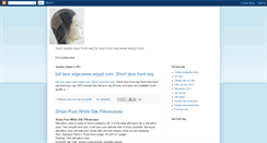 Desktop Screenshot of lace-frontwig.blogspot.com