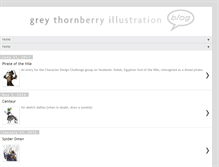 Tablet Screenshot of greythornberry.blogspot.com