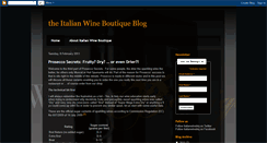 Desktop Screenshot of italian-wine-boutique.blogspot.com