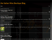 Tablet Screenshot of italian-wine-boutique.blogspot.com