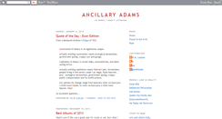 Desktop Screenshot of ancillaryadams.blogspot.com