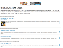 Tablet Screenshot of bigkahunatattshack.blogspot.com