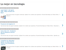Tablet Screenshot of lomejorentecnologia.blogspot.com