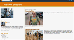 Desktop Screenshot of missionbuilders.blogspot.com