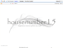 Tablet Screenshot of housenumber15.blogspot.com