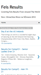Mobile Screenshot of feisresults.blogspot.com