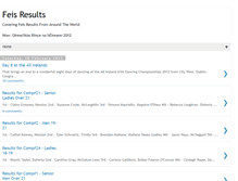 Tablet Screenshot of feisresults.blogspot.com