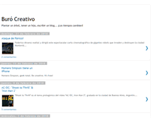 Tablet Screenshot of burocreativo.blogspot.com