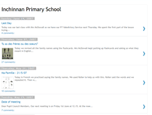 Tablet Screenshot of inchinnanprimaryschool.blogspot.com