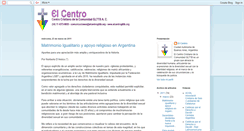 Desktop Screenshot of elcentroglttb.blogspot.com