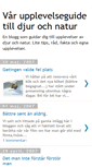 Mobile Screenshot of djur-och-natur.blogspot.com