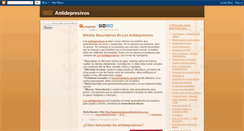 Desktop Screenshot of antidepresivosya.blogspot.com
