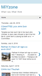 Mobile Screenshot of miyzone.blogspot.com