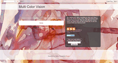 Desktop Screenshot of multicolorvision.blogspot.com