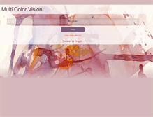 Tablet Screenshot of multicolorvision.blogspot.com