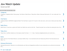 Tablet Screenshot of jewwatchupdate.blogspot.com