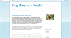 Desktop Screenshot of dogsofworld.blogspot.com