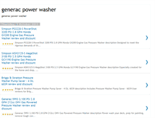 Tablet Screenshot of bestofgeneracpowerwasher-reviews.blogspot.com