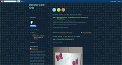 Desktop Screenshot of decorarcomarte.blogspot.com